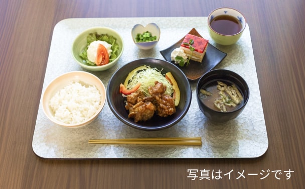 今月のお食事メニューの写真